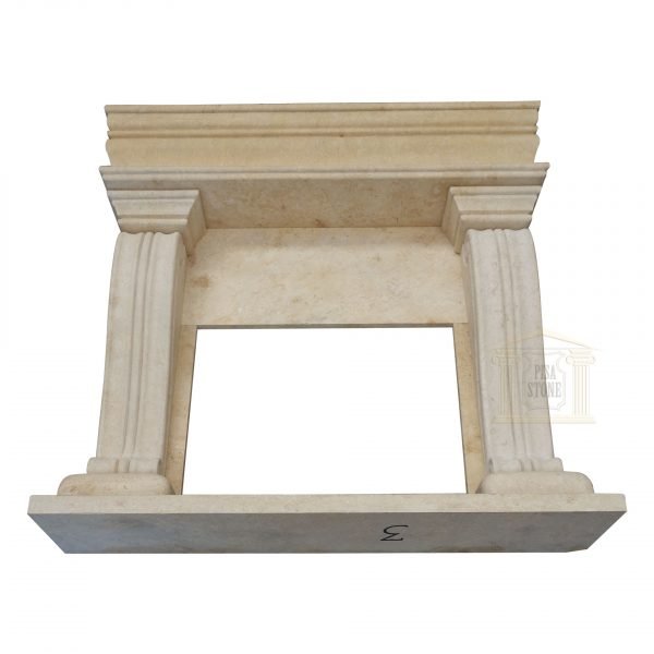 Stone Fireplace Surround Limestone 9