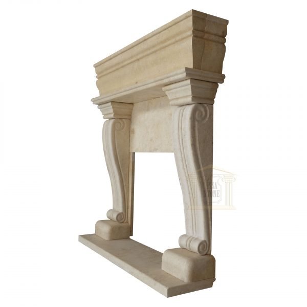 Stone Fireplace Surround Limestone 10