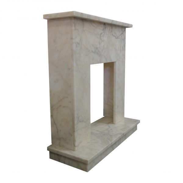 Afyon Sugar Marble Fireplace Surround - Image 3