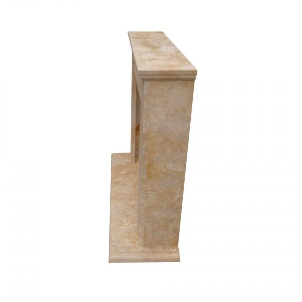Dark Yellow stone Fireplace Surround - Image 4