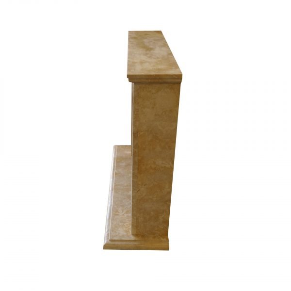 Dark Yellow stone Fireplace Surround - Image 5