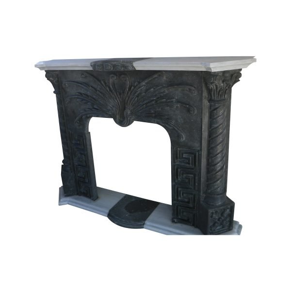 Black Basalt Fireplace Surround - Image 4