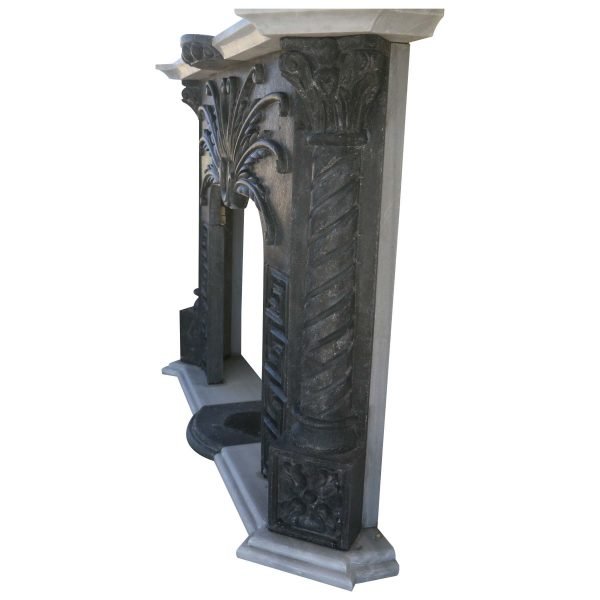 Black Basalt Fireplace Surround - Image 5