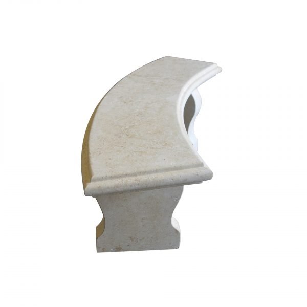 Light Yellow stone Bench - Image 4